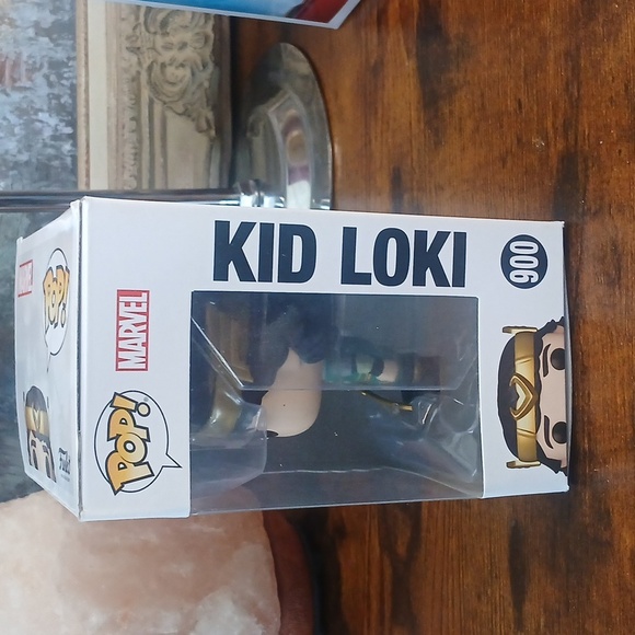 Funko Pop! Kid Loki Bobble-Head Figure - Green and Gold - Picture 4 of 7